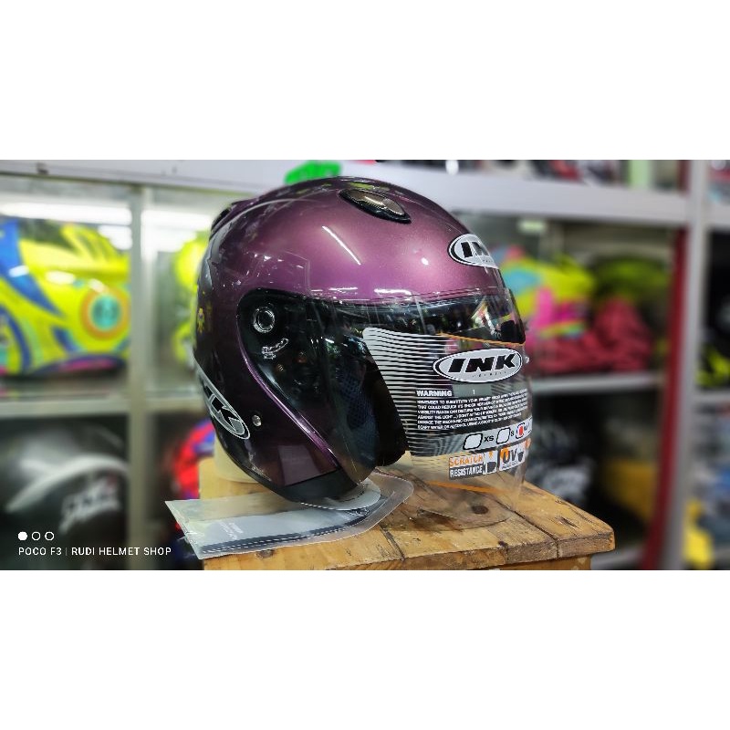 helm ink centro original ungu