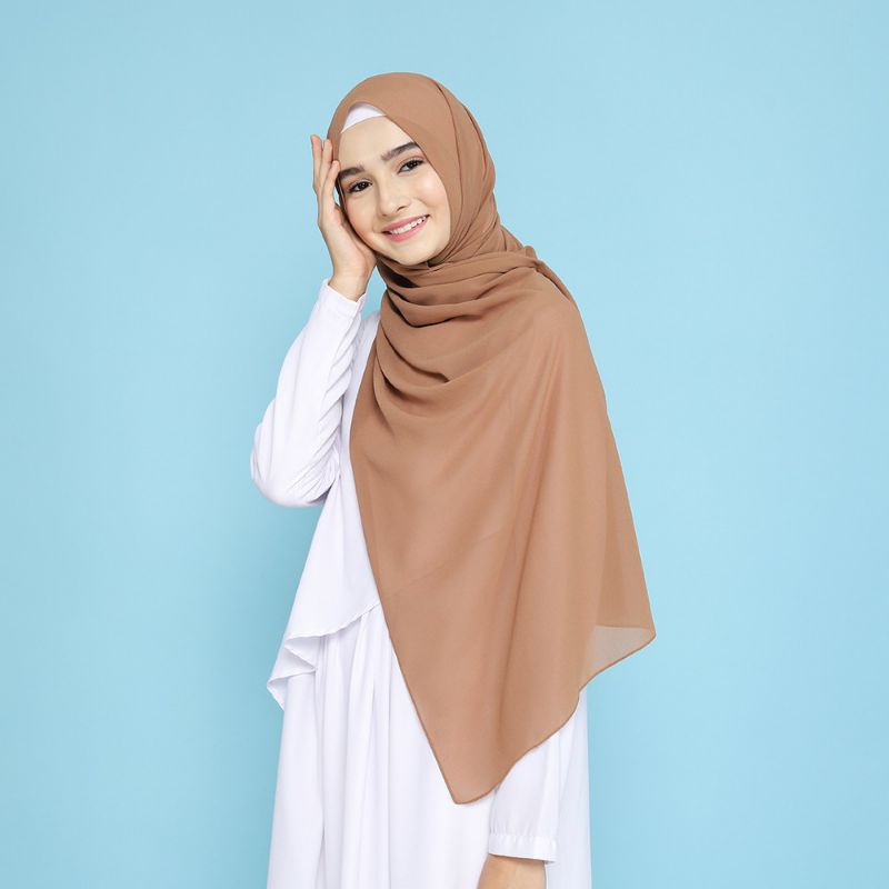 PASHMINA BASIC JAHIT TEPI 180X75 BABYDOLL ULTIMATE PASHMINA