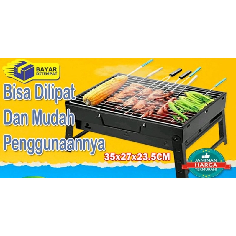 ALAT PANGGANGAN BARBEQUE / PANGGANGAN SATE / BAKARAN SATE PORTABLE FBL