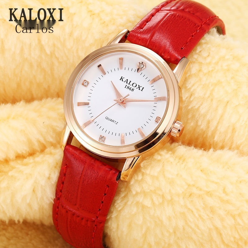 Jam Tangan Shopie Martin Wanita▦Jam Tangan Pasangan Carrosi Sabuk Wanita Jam Tangan Mahasiswa Tahan