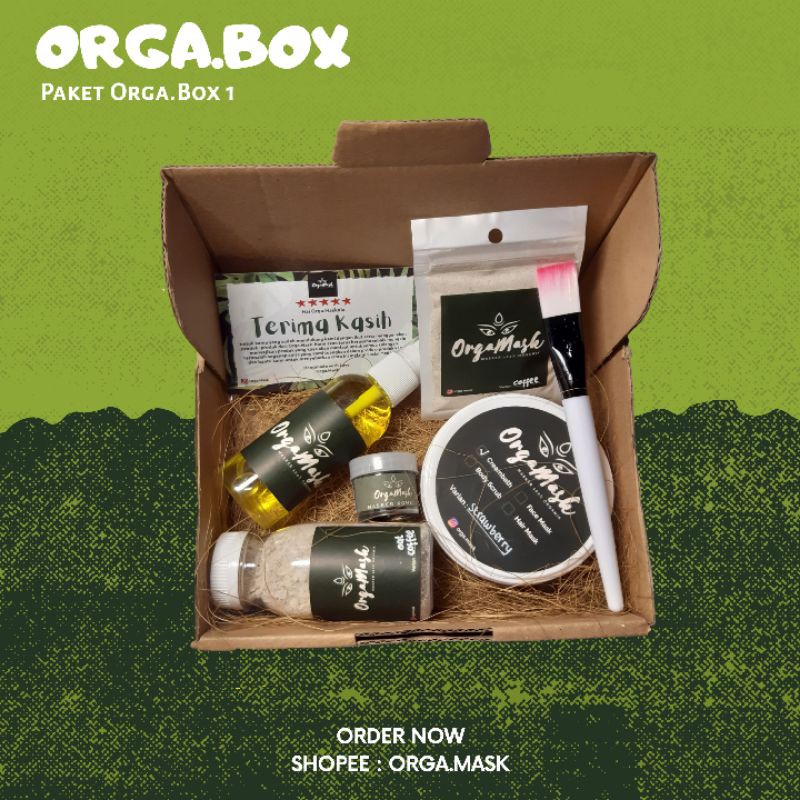 

ORGA.BOX BY ORGA.MASK (GIFT BOX, HAMPERS, SESERAHAN DAN LAIN-LAIN)