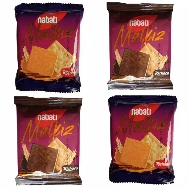 SK Nabati Malkiz Richoco Chocolate Coklat 20g Malkist Snack