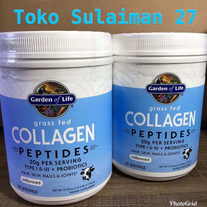

Diskon Garden of Life Grass Fed Collagen Peptides Unflavored isi 560gr Diskon