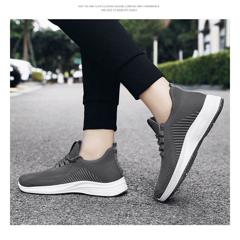 Nomad Sepatu Sneakers Pria Impor Slip On Nyaman Casual Sporty Running Shoes Rover S15