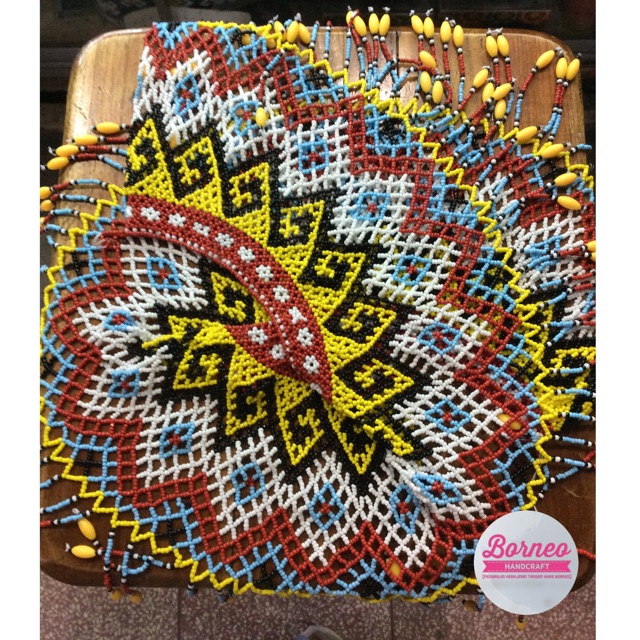 Teratai Manik Dayak / Kalung Pundak Dayak Kalimantan (KSm06)