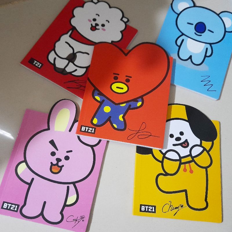 

NOTE BOOK BT21 K-POP BTS BANGTAN BOYS