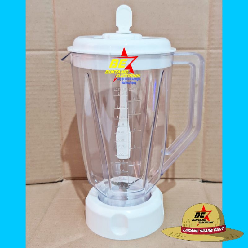 GelasTabung Jar Jus Blender philips hr 2815 1 set Plastik Glas Jus