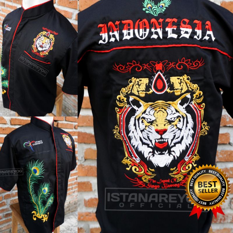 BAJU REOG / HEM REOG BORDIR MACAN / PENADON BORDIR MACAN / HEM REOG PONOROGO / SINGO BARONG