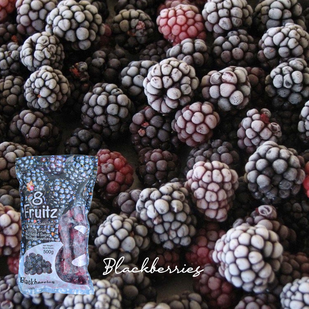 Frozen IQF Blackberry / Blackberry Beku 500 Gr