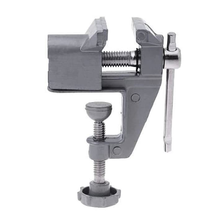 Clamp Capit Meja Alat Penjepit Kayu - 12E8F3 - Silver--YTC Vise