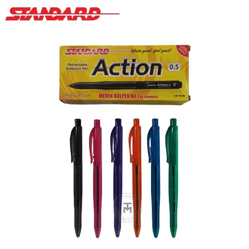 

Pulpen Standard Action 0,5mm