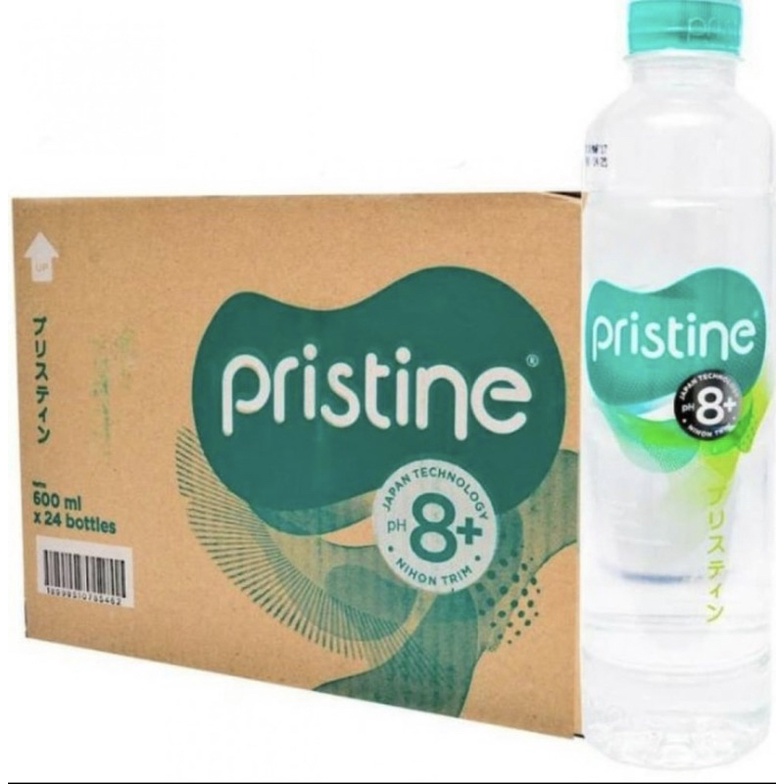 

Pristine Ph 8+ 600Ml Air Mineral Botol 1 Dus