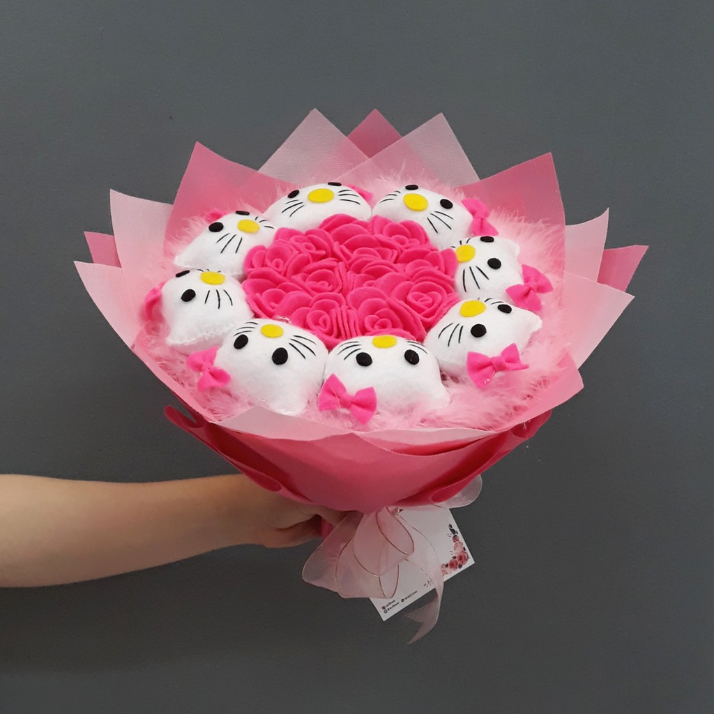 Beginilah Gambar Bunga  Buket  Hello  Kitty  Super Keren 