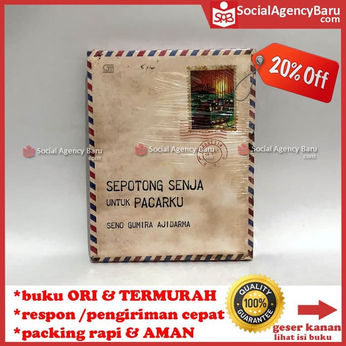 Sepotong Senja Untuk Pacarku Seno Gumira Ajidarma Murah Shopee Indonesia