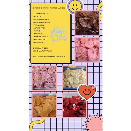 

Keripik pisang lumer