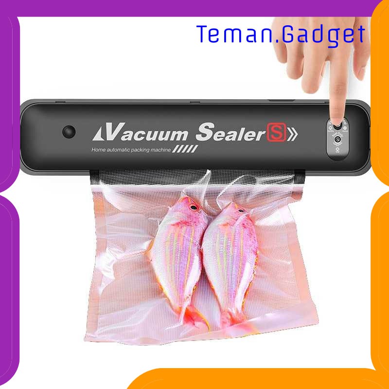 TG-DE276 VOCORY Food Vacuum Sealer Plastik Pembungkus Makanan - F090021