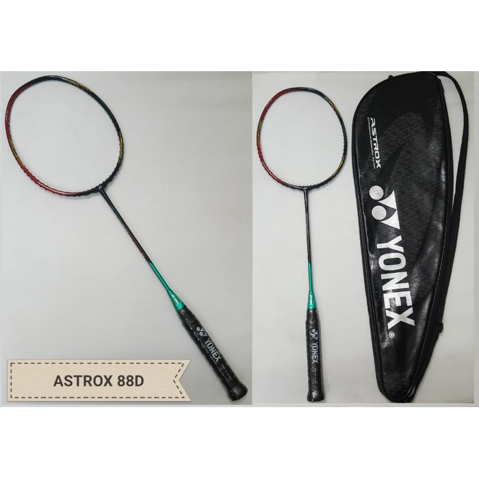 Unik Raket Badminton YONEX ASTROX 88 D dominate ORIGINAL SUNRISE Resmi Berkualitas