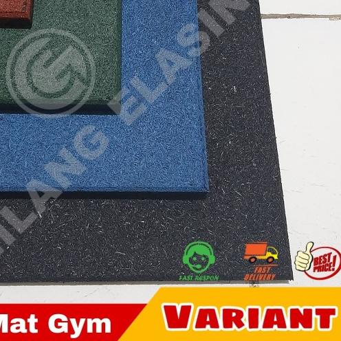 ◙ Rubber Mat Gym | Karet Lantai Gym | Karet Lantai Fitness | Rubber Tile - Merah Bata ✳