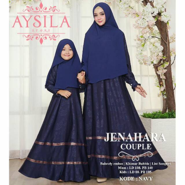 JENAHARA COUPLE GAMIS IBU DAN ANAK