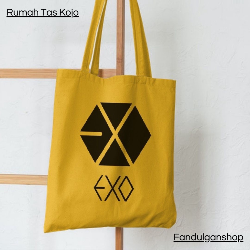 SPESIAL PROMO 7.7 - [RESLETING] EXO TOTEBAG SEMI KANVAS | TOTEBAG KERJA/KULIAH/SEKOLAH | TOTEBAG RESLETING | TOTEBAG BESAR | TOTEBAG KOREA | TOTEBAG TEBAL | TOTEBAG LAPTOP | TOTEBAG UNIQUE | TOTEBAG NONGKI | TOTEBAG NGOPI | TOTEBAG POLOS | TOTEBAG BERMERK