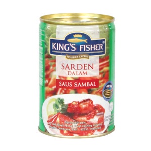 King's Fisher Sarden 155gr All Flavour | Kingfisher Sarden | King Fisher
