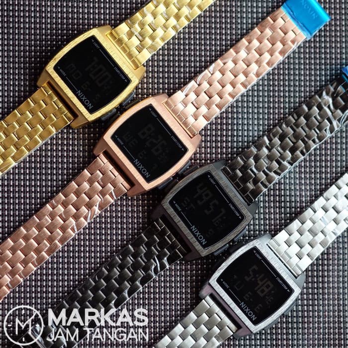 Jam Tangan Pria Nixon The Synapse Digital Stainless Steel Watch | MRKS