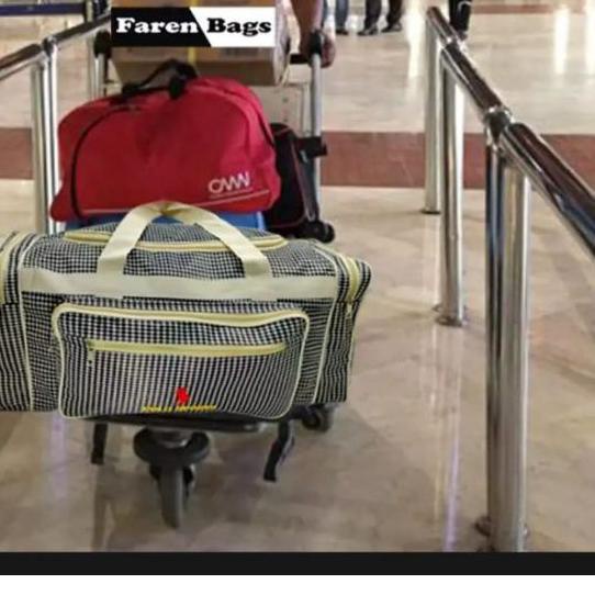 ♕ Travel Bag Sport Besar Tas Pakaian Tas Baju Tas Travel Tas Wanita Tas Pria Jumbo ❊