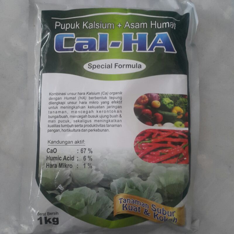 Jual Cal Ha Pupuk Calsium Asam Humat Kg Shopee Indonesia