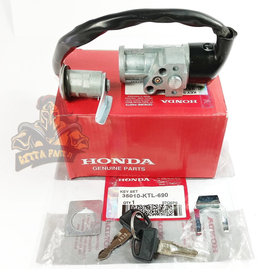 KUNCI KONTAK SET PLUS JOK HONDA KTL SUPRA FIT NEW KUALITAS ASLI ORIGINAL HONDA PRESISI TINGGAL PASANG BERFUNGSI DENGAN BAIK AWET DAN DIJAMIN MANTAP STOP KONTAK SUPRA FIT NEW