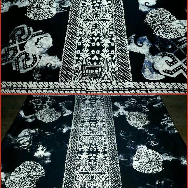Sarung batik cap motif bolak balik