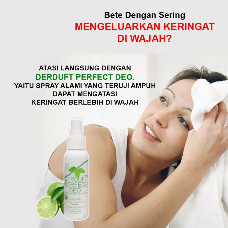 Hot Obat Semprot Alami Terbukti Ampuh Mengatasi Keringat Berlebih Di Wajah Derduft Perfect Deo Shopee Indonesia