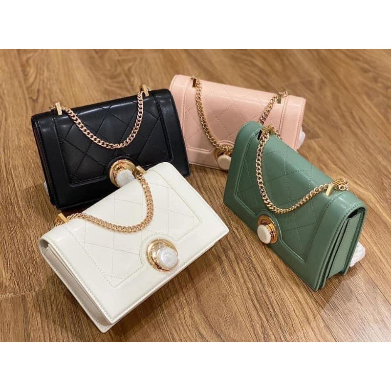 PDRO Quilted Shoulder Bag