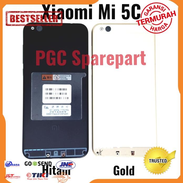 Acc Hp Ori Backdoor Xiaomi Mi5C Mi 5C Tutup Casing Belakang Back Cover