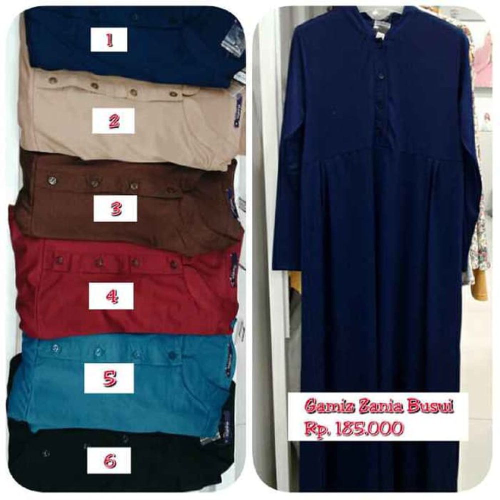 Diskon Sale Elzatta Gamis Zania