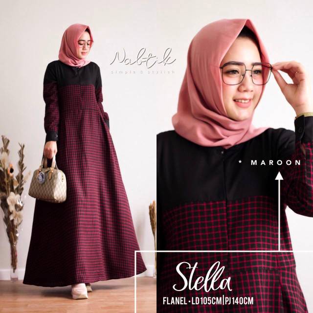 Stella ORI Nabtik hijab by Tika Wihartono