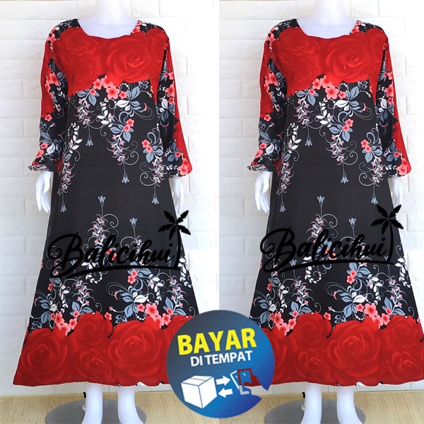 Balicihui Gamis Payung Daster Gamis Gamis Bali Gamis Rumahan Adem Gamis Santai Long Dress Bali