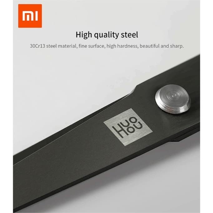 

Ready Xiaomi Huohou D5 Scissors Gunting Titanium Plated Scissor Set 2Pcs
