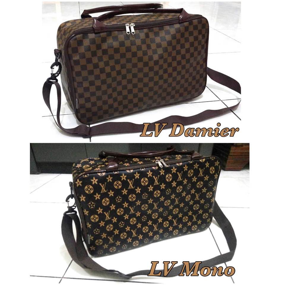 TRAVEL BAG PREMIUM MOTIF LV Damier
