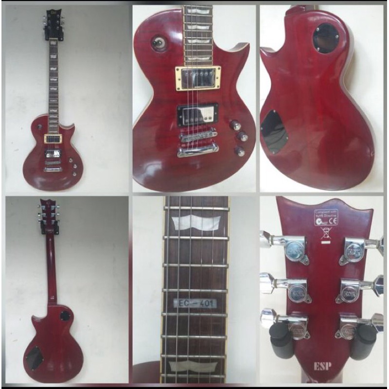 gitar ltd ec 401 lespaul