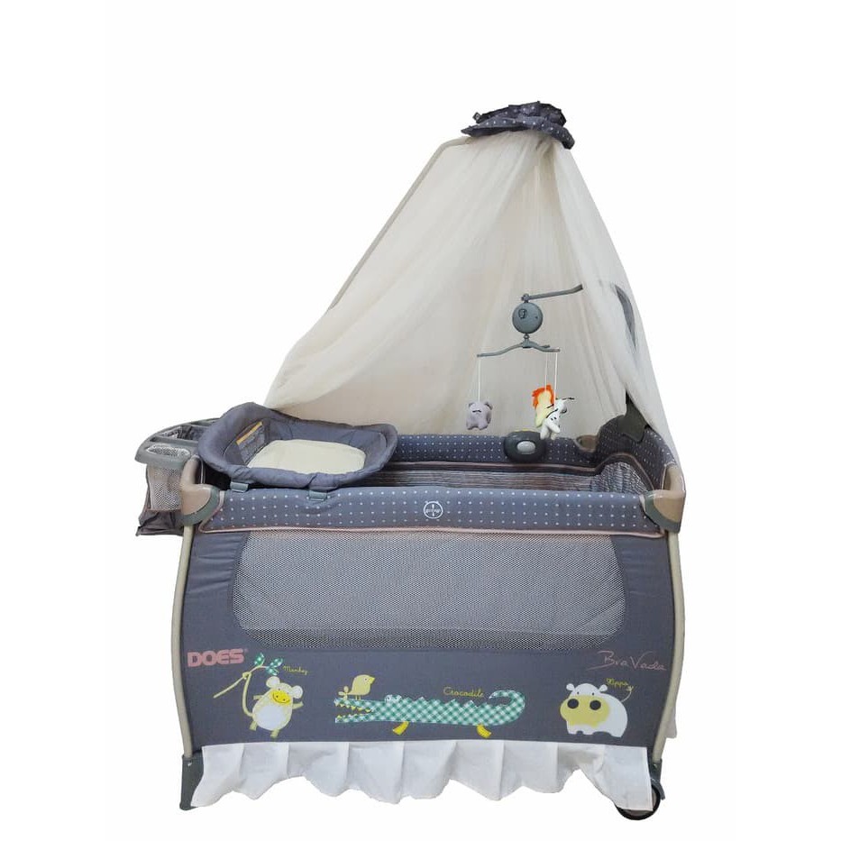 Penawaranspesial Box Bayi Baby Does / Playpen 1740 Bravada - BP2 - Buaya Diskon