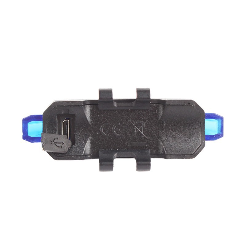 Lampu Sepeda 5 LED Taillight Rechargeable - DC-918 - OMRSBCBL Blue