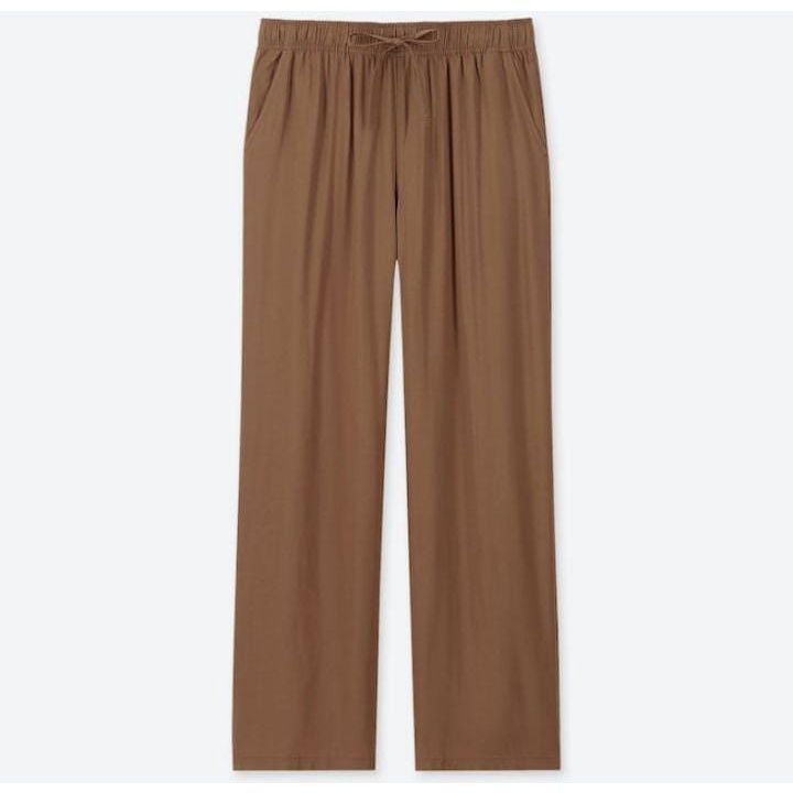 KULOT PANJANG UNIQLO/KULOT RAYON PREMIUM UNIQLO RELACO-COKELAT