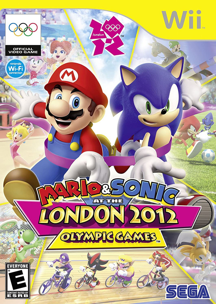 Kaset Game Nintendo Wii - Mario & Sonic at the London 2012 OlympicGame