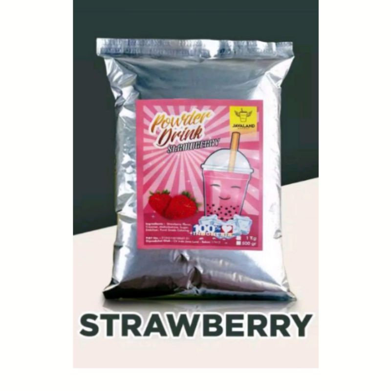 

Bubuk minuman regular rasa STRAWBERRY(1 kg)