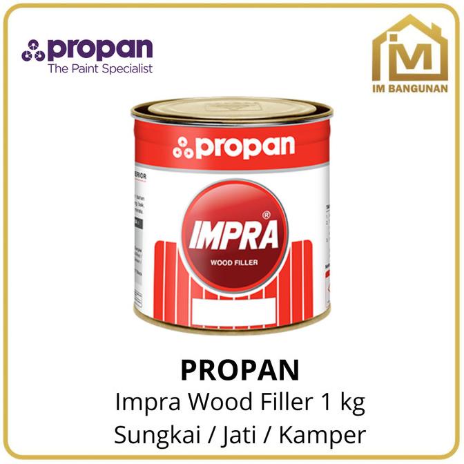 HOT SALE Dempul Kayu IMPRA 1 kg / Wood Filler Impra Jati / Sungkai / Kamper