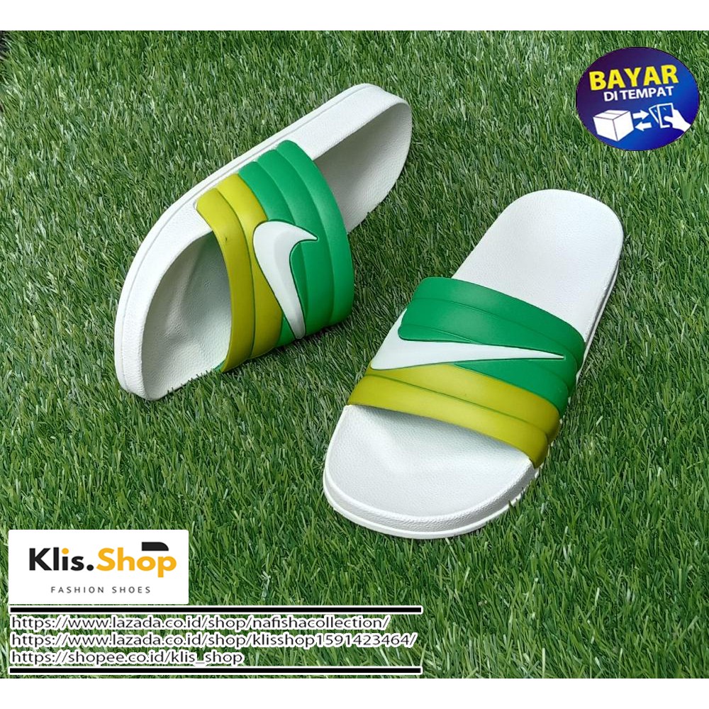 klis_shop sandal pria dan wanita sandal niike terbaru / sandal ternyaman/ sandal nyantai