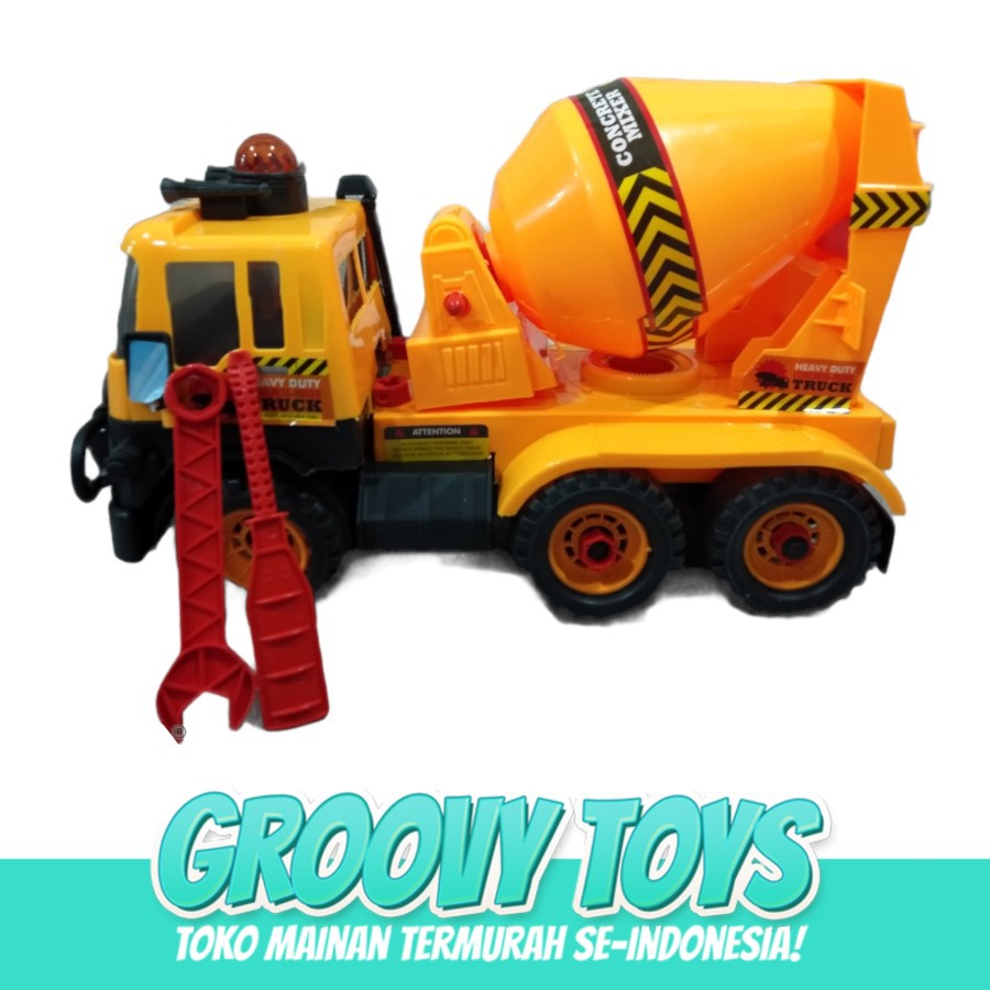 Mainan Anak Mobil Truck - Truk Molen BP 8046