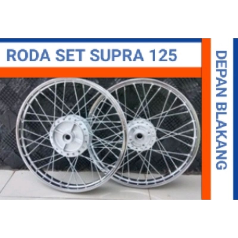 PELEK SET DEPAN BLAKANG SURA 125 .KARISMA SEKEN ORIGINAL LEPASAN MOTOR