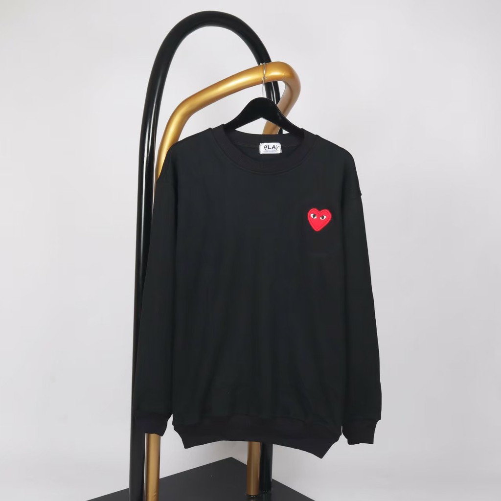 JAKET SWEATER CREWNECK PLAY CDG UNISEX PREMIUM QUALITY