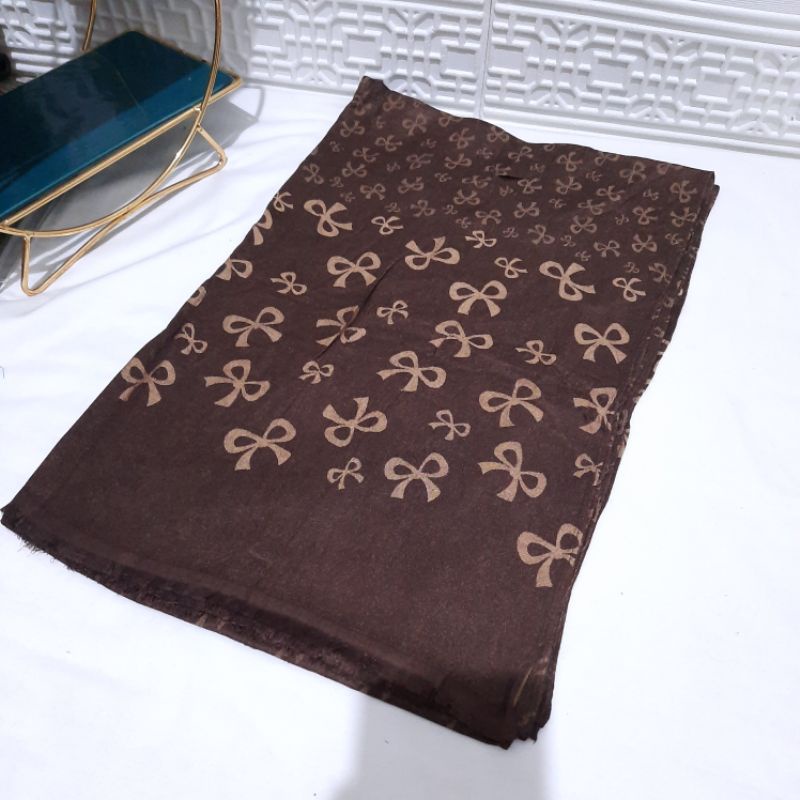 PROMO HANYA HARI INI!!!CASHMERE SYAL/SCARF MOTIF-Gg